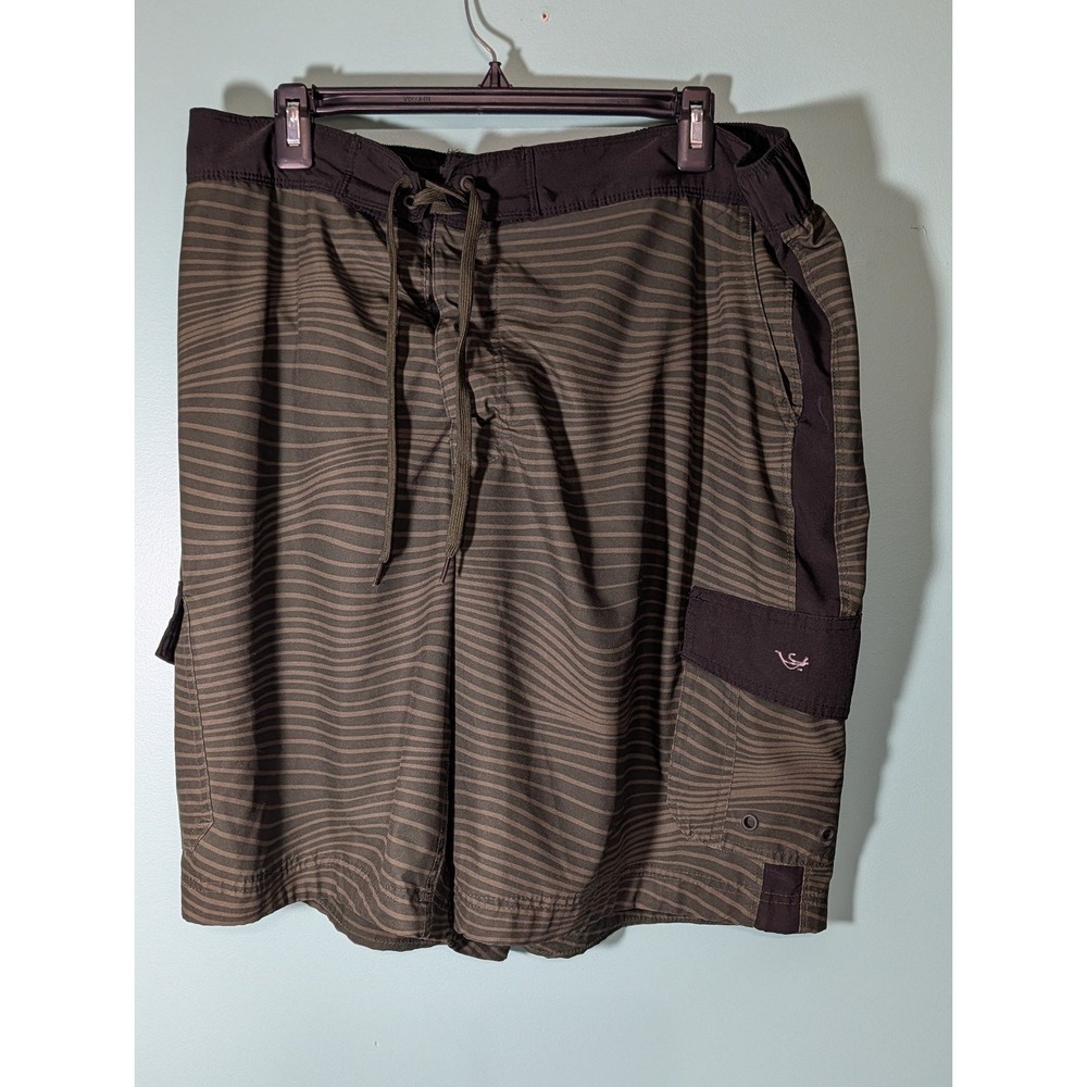 Wave Zone Men's Swimming Suit Size XL Green and Black